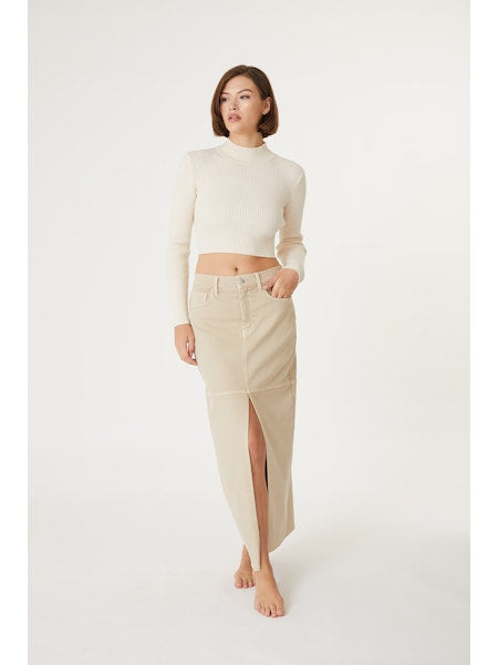 Staci Front Slit Skirt