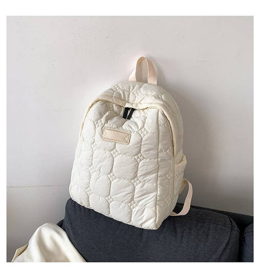 Simple Portable Casual Puffer Backpack