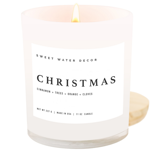 Christmas 11 oz Soy Candle - Christmas Decor & Gifts