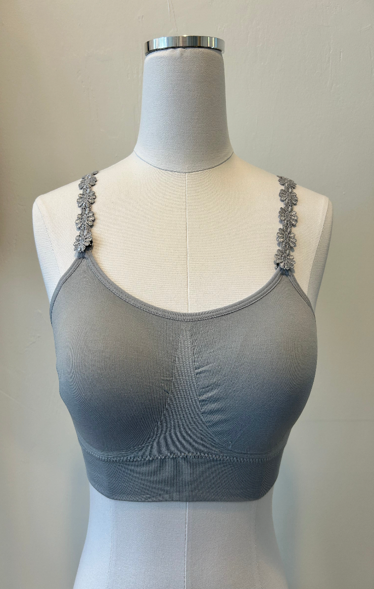 Strap-it Basic Bra / Gray