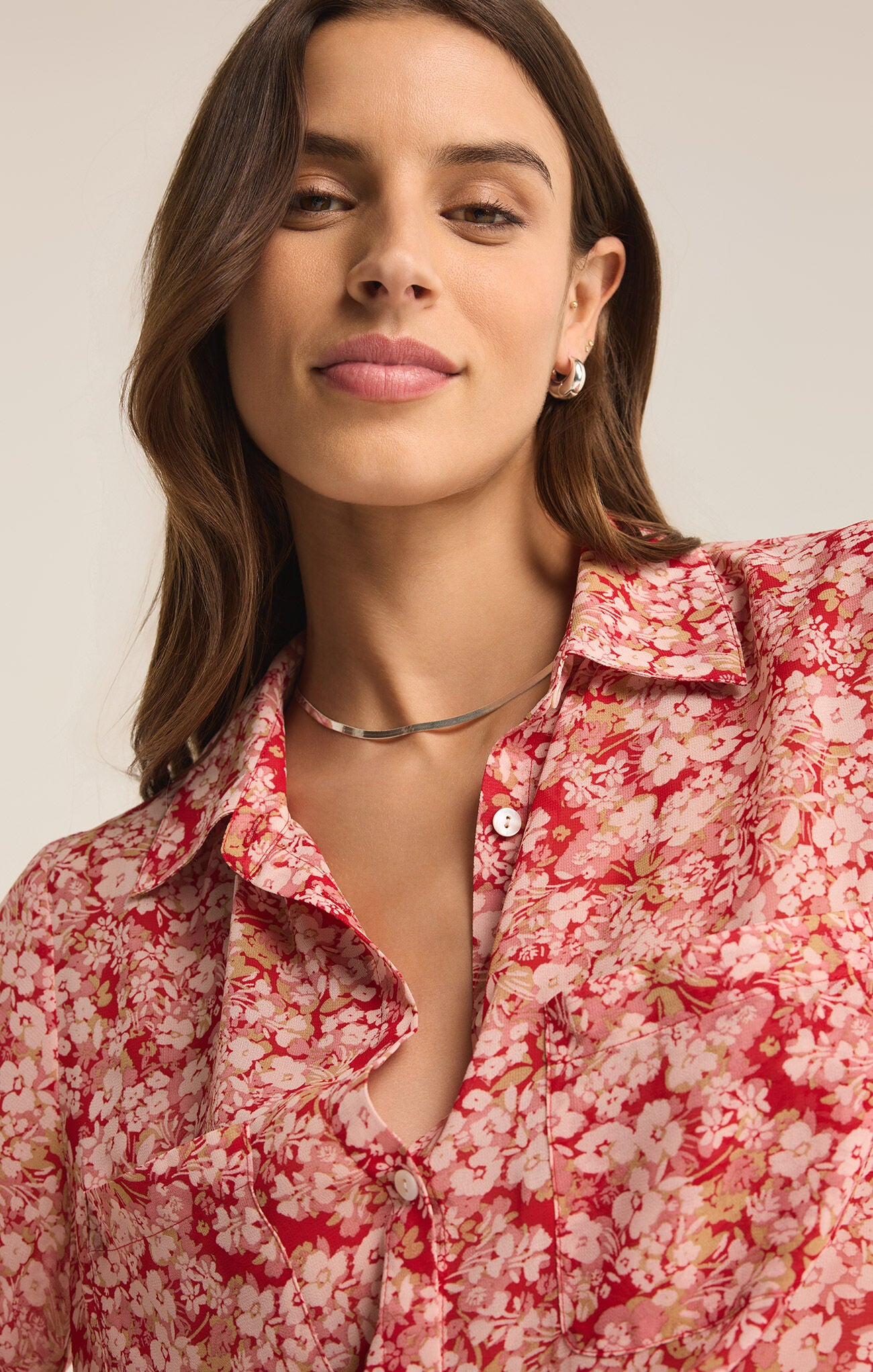 Vivienne Floral Print Top