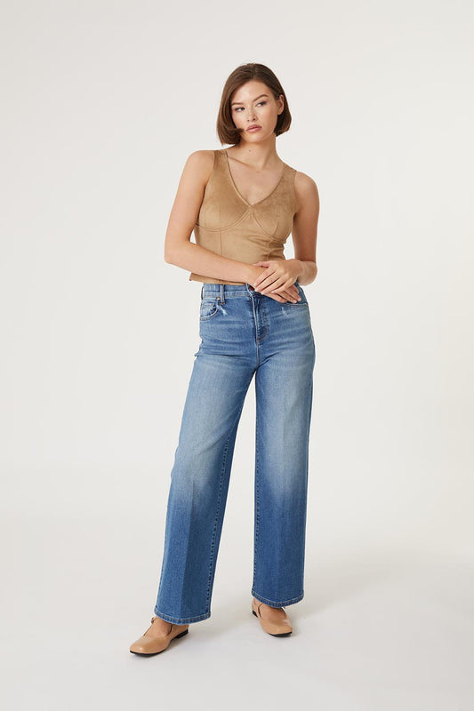 Hudson Wide Leg Denim by Level 99