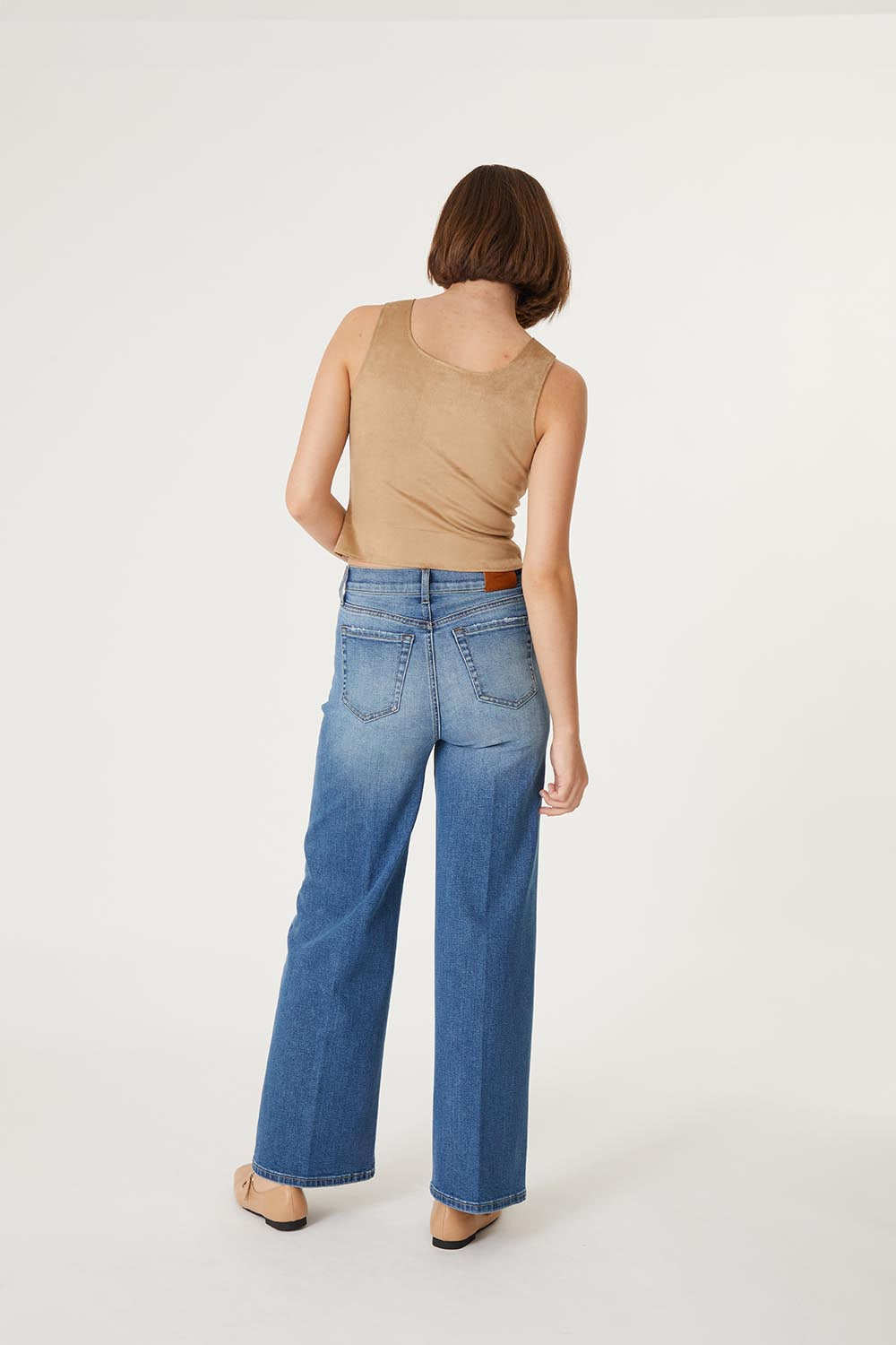 Hudson Wide Leg Denim by Level 99