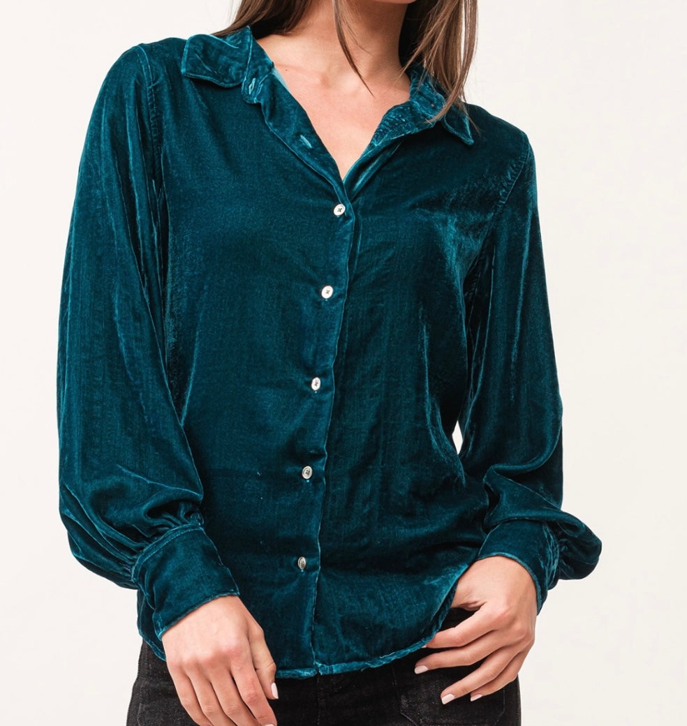 Mirabelle Velvet Top