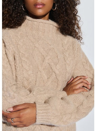 Lydia Cable Knit Sweater