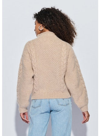 Lydia Cable Knit Sweater