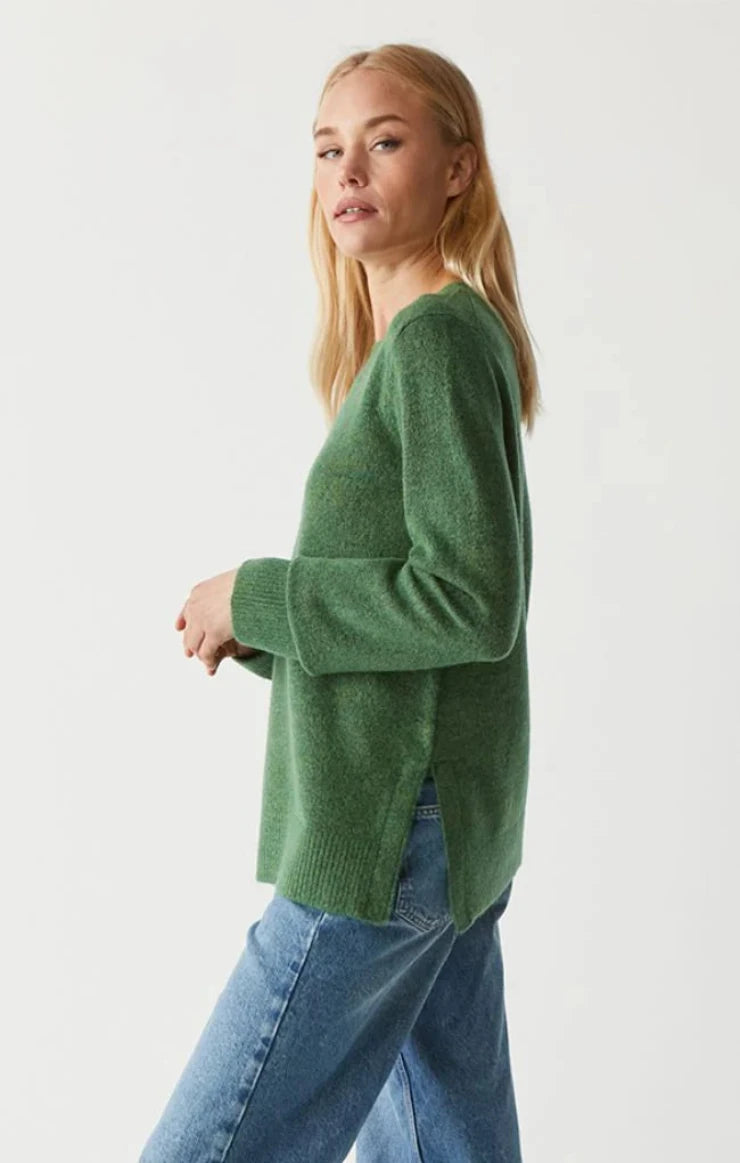 Imogen Crew Neck Sweater / Spruce